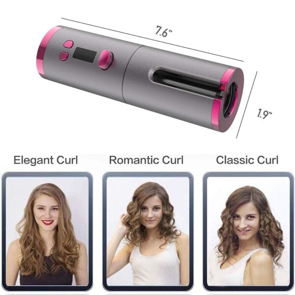 Automatic Hair Curler size