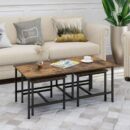 Rustic Coffee Table Set